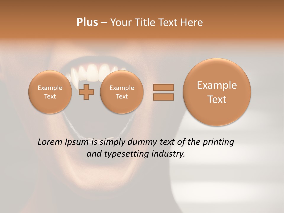 Evil Gothic Devil PowerPoint Template