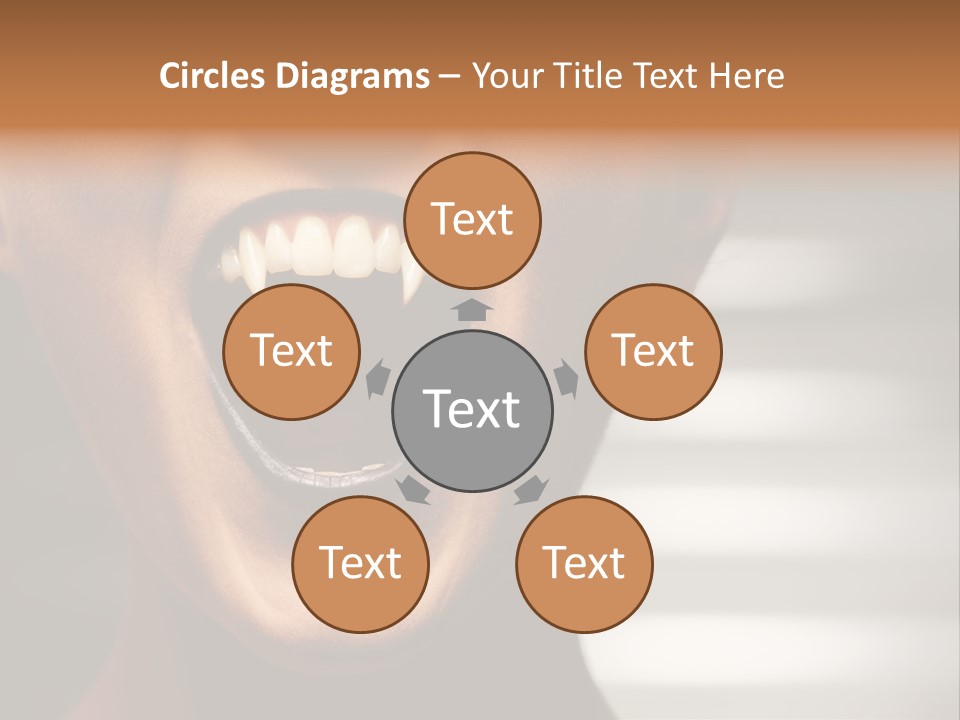 Evil Gothic Devil PowerPoint Template