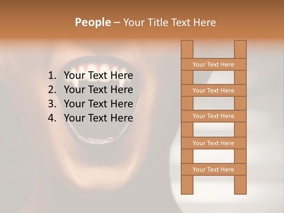 Evil Gothic Devil PowerPoint Template