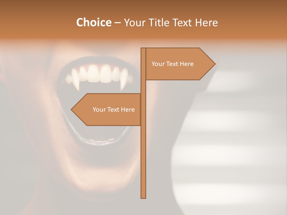 Evil Gothic Devil PowerPoint Template