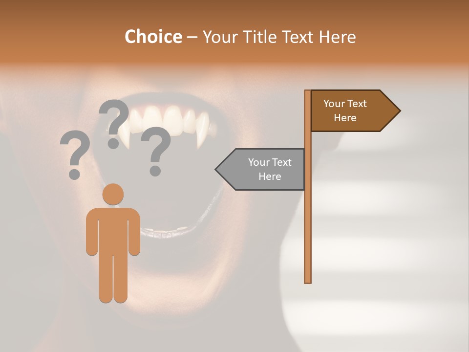 Evil Gothic Devil PowerPoint Template