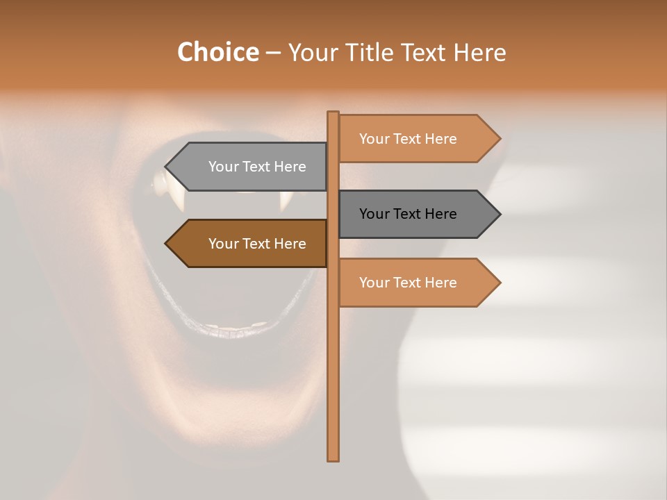 Evil Gothic Devil PowerPoint Template