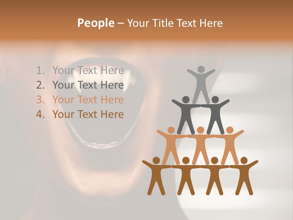 Evil Gothic Devil PowerPoint Template