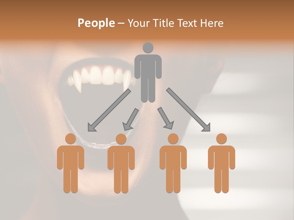 Evil Gothic Devil PowerPoint Template
