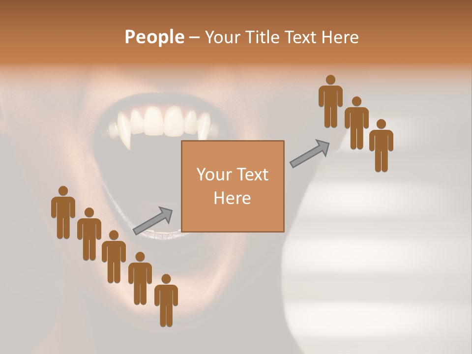 Evil Gothic Devil PowerPoint Template