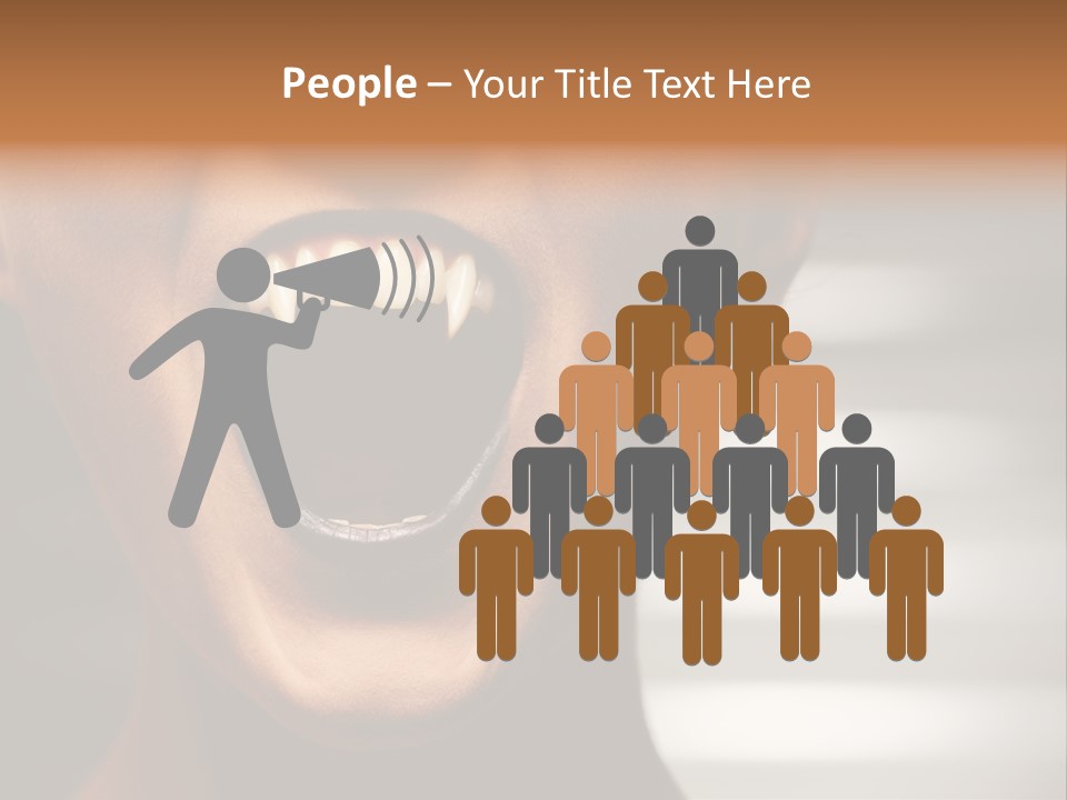 Evil Gothic Devil PowerPoint Template