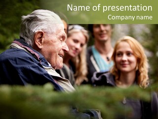 People Model Person PowerPoint Template