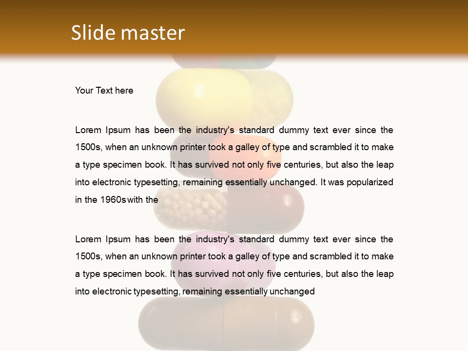 Drugs Pills Health PowerPoint Template