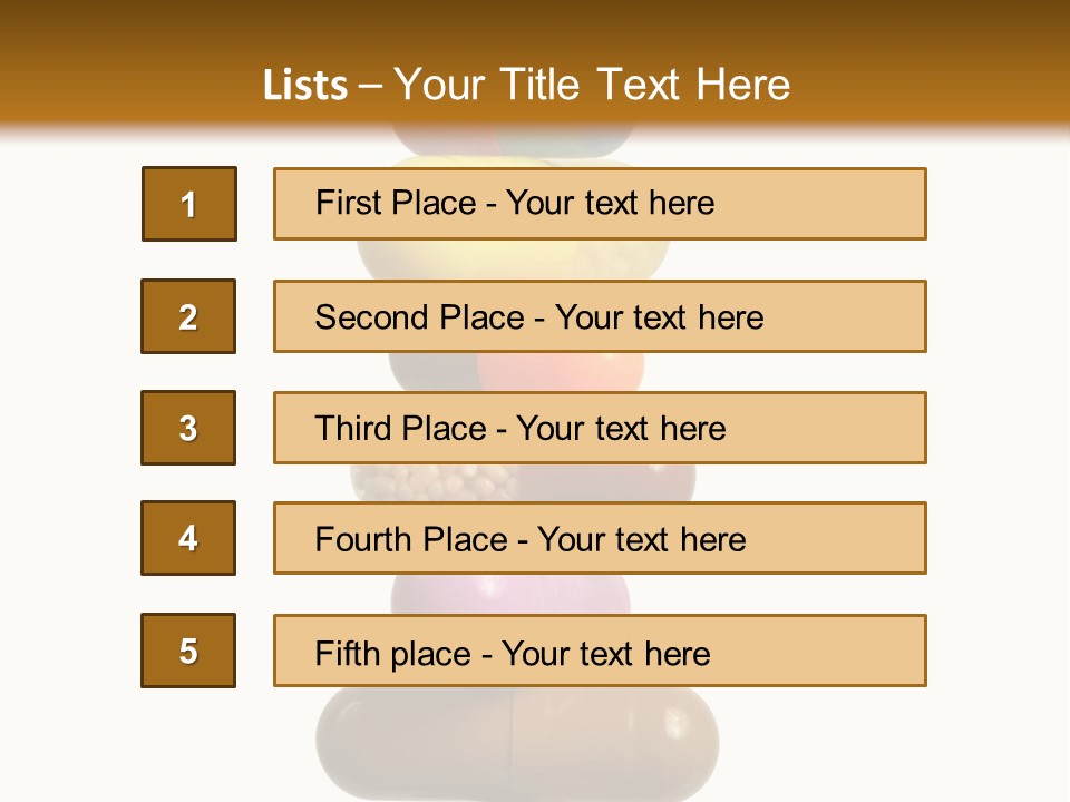 Drugs Pills Health PowerPoint Template