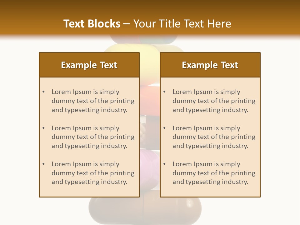 Drugs Pills Health PowerPoint Template