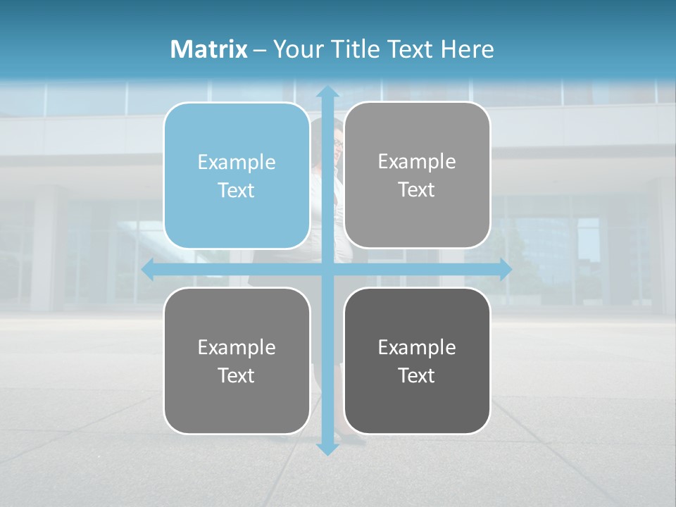 Stress Problem Girl PowerPoint Template