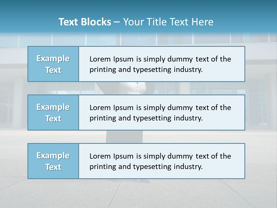 Stress Problem Girl PowerPoint Template
