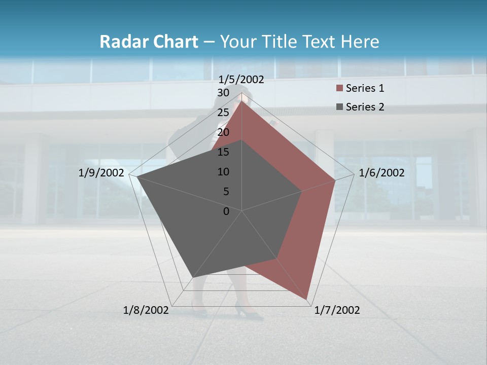 Stress Problem Girl PowerPoint Template