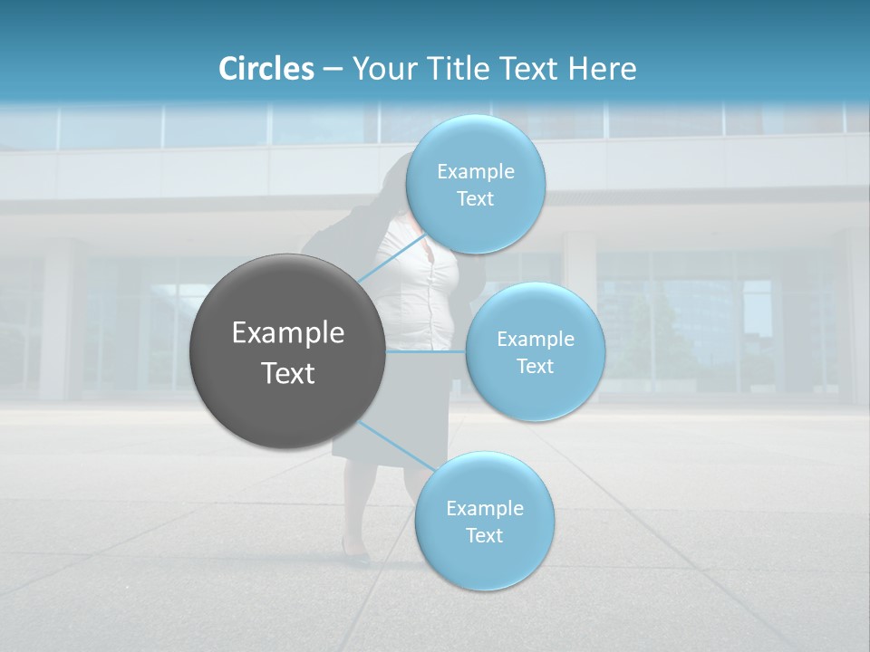 Stress Problem Girl PowerPoint Template