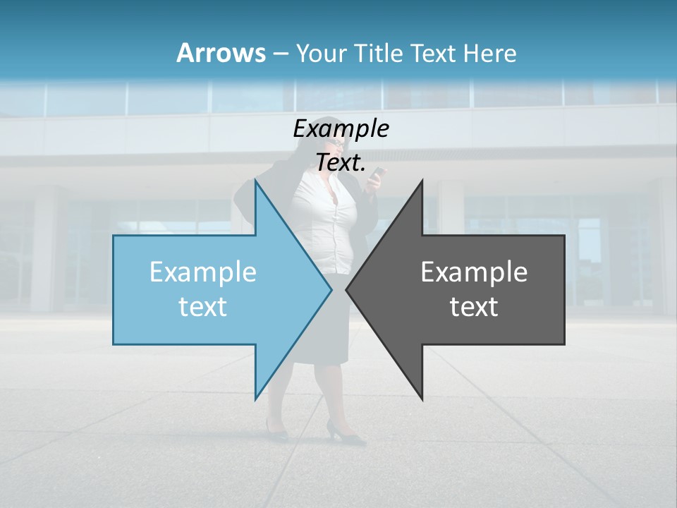 Stress Problem Girl PowerPoint Template