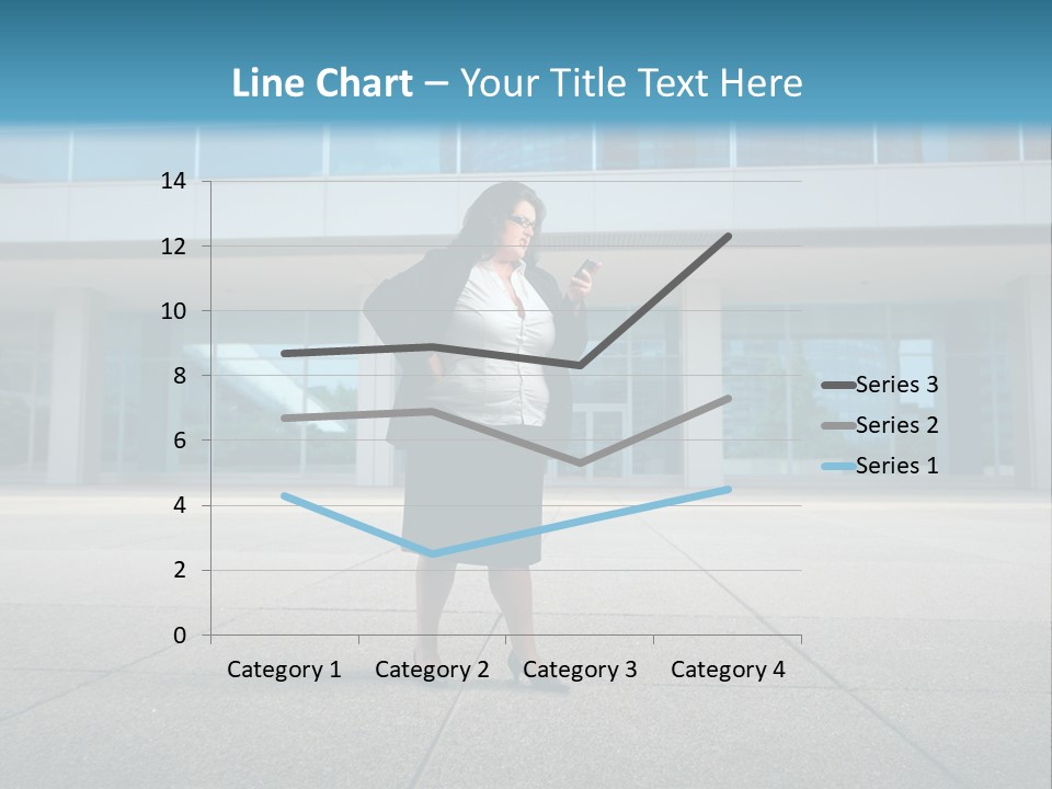 Stress Problem Girl PowerPoint Template