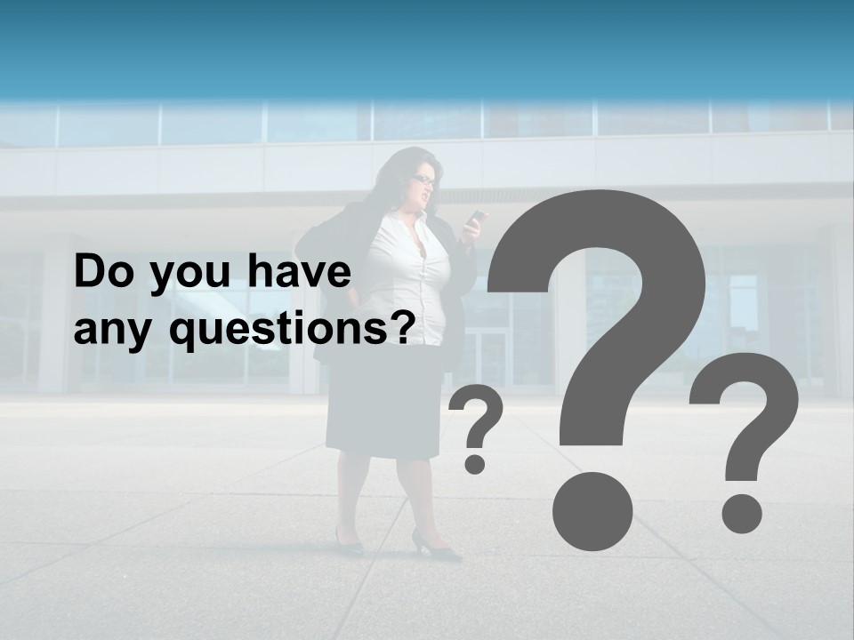 Stress Problem Girl PowerPoint Template