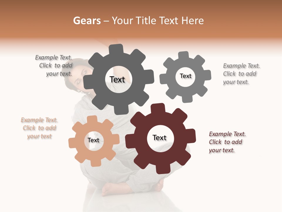 Parent Exercise Young PowerPoint Template