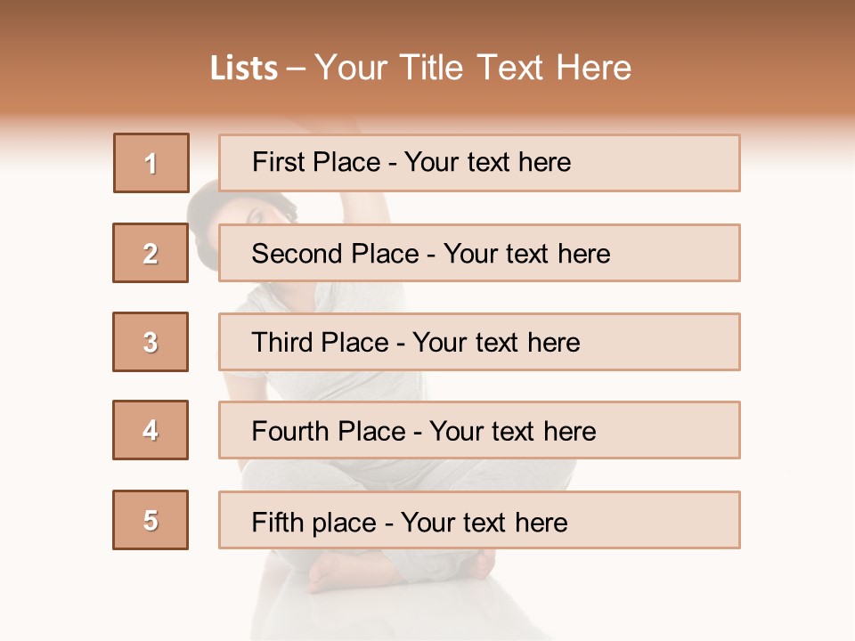 Parent Exercise Young PowerPoint Template