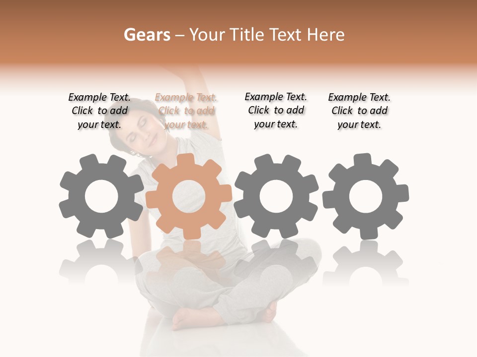 Parent Exercise Young PowerPoint Template