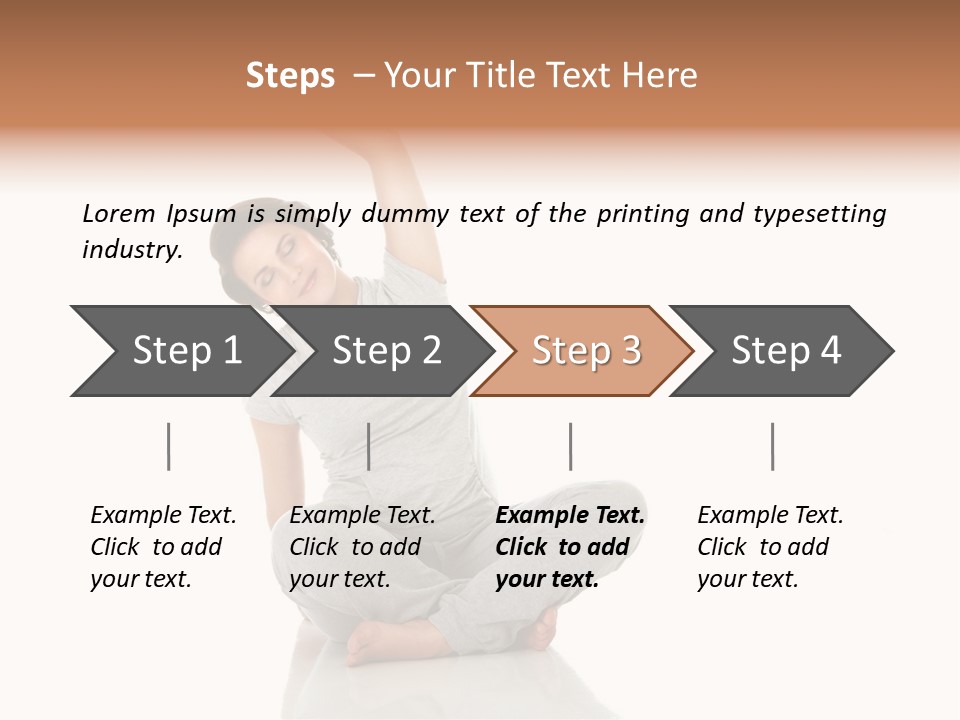 Parent Exercise Young PowerPoint Template