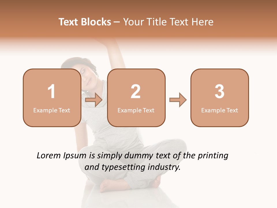 Parent Exercise Young PowerPoint Template