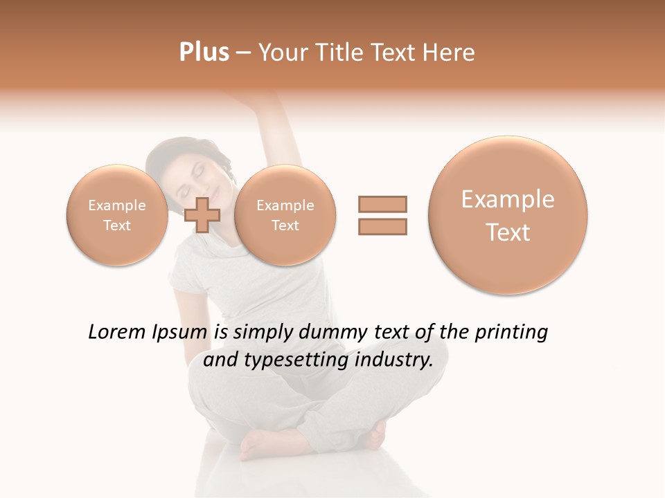Parent Exercise Young PowerPoint Template