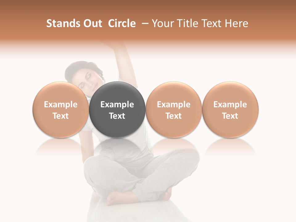 Parent Exercise Young PowerPoint Template