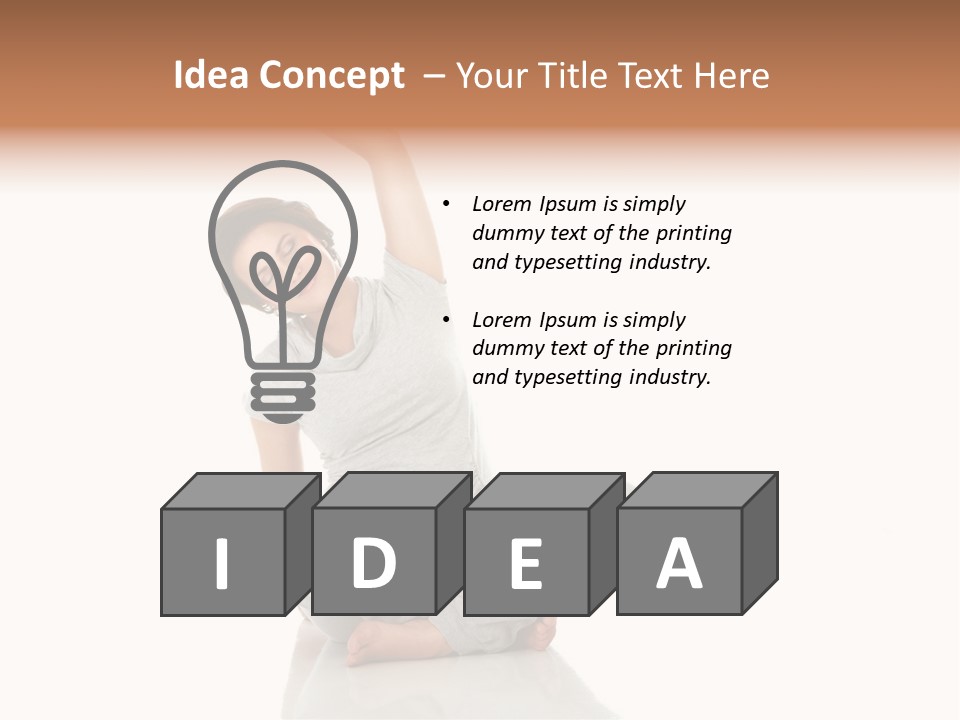 Parent Exercise Young PowerPoint Template