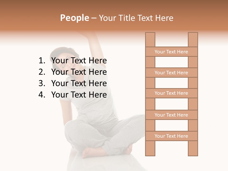 Parent Exercise Young PowerPoint Template