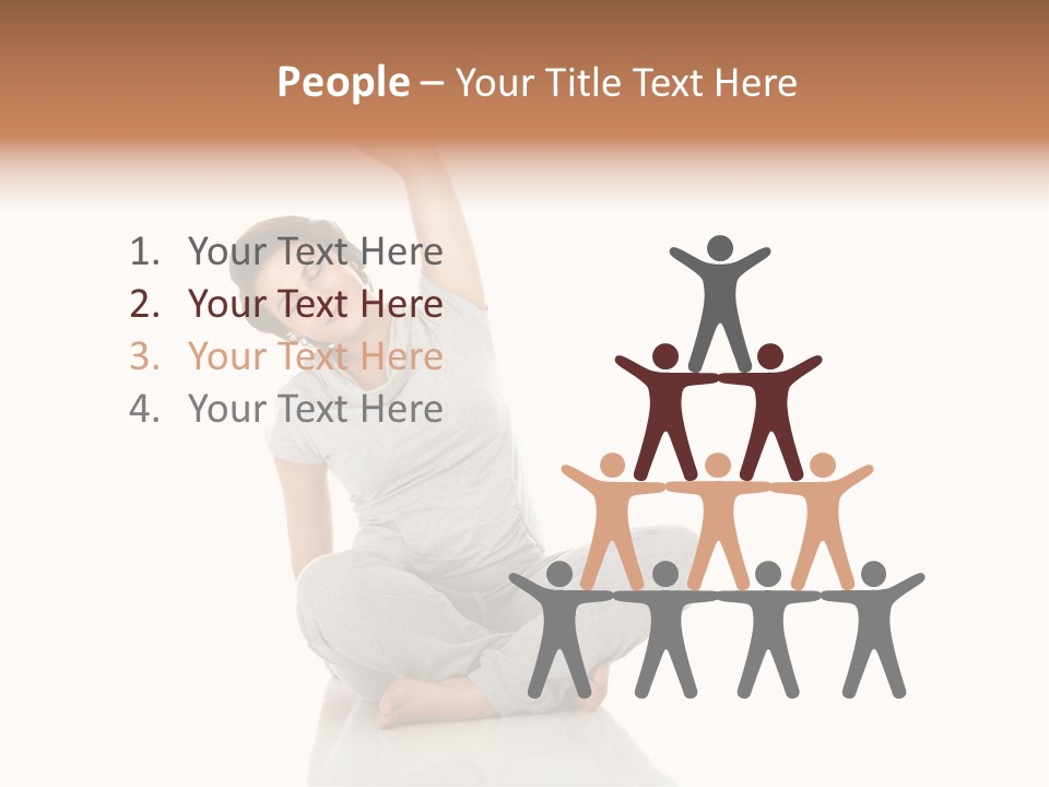 Parent Exercise Young PowerPoint Template