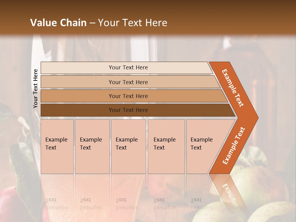 Apple Fizzy Glass PowerPoint Template