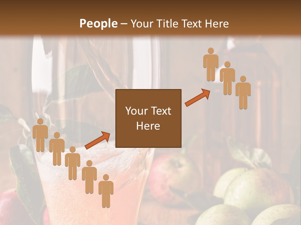 Apple Fizzy Glass PowerPoint Template