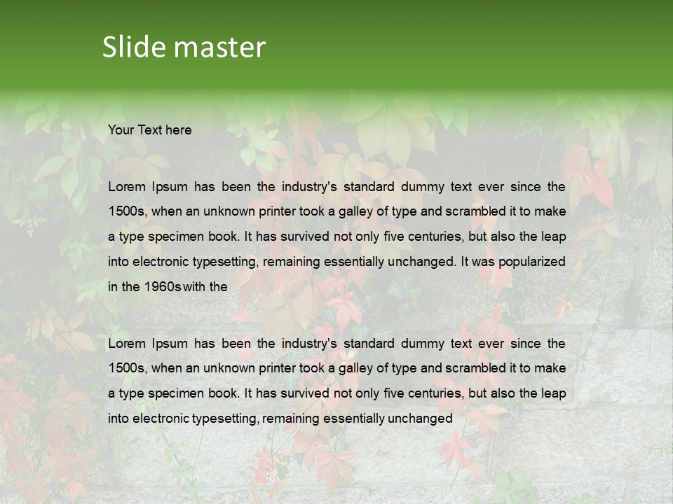 Yellow Stone Color PowerPoint Template