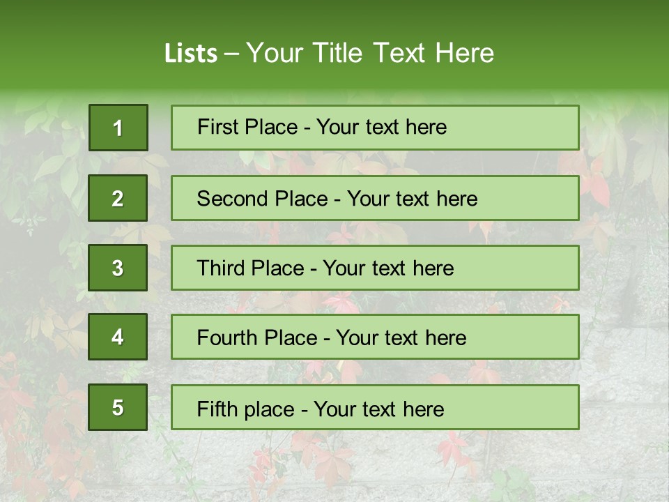 Yellow Stone Color PowerPoint Template