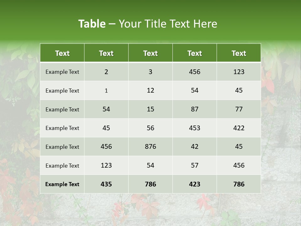 Yellow Stone Color PowerPoint Template
