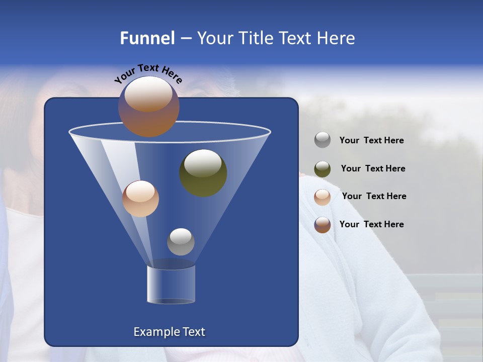 Elderly Portrait Mother PowerPoint Template