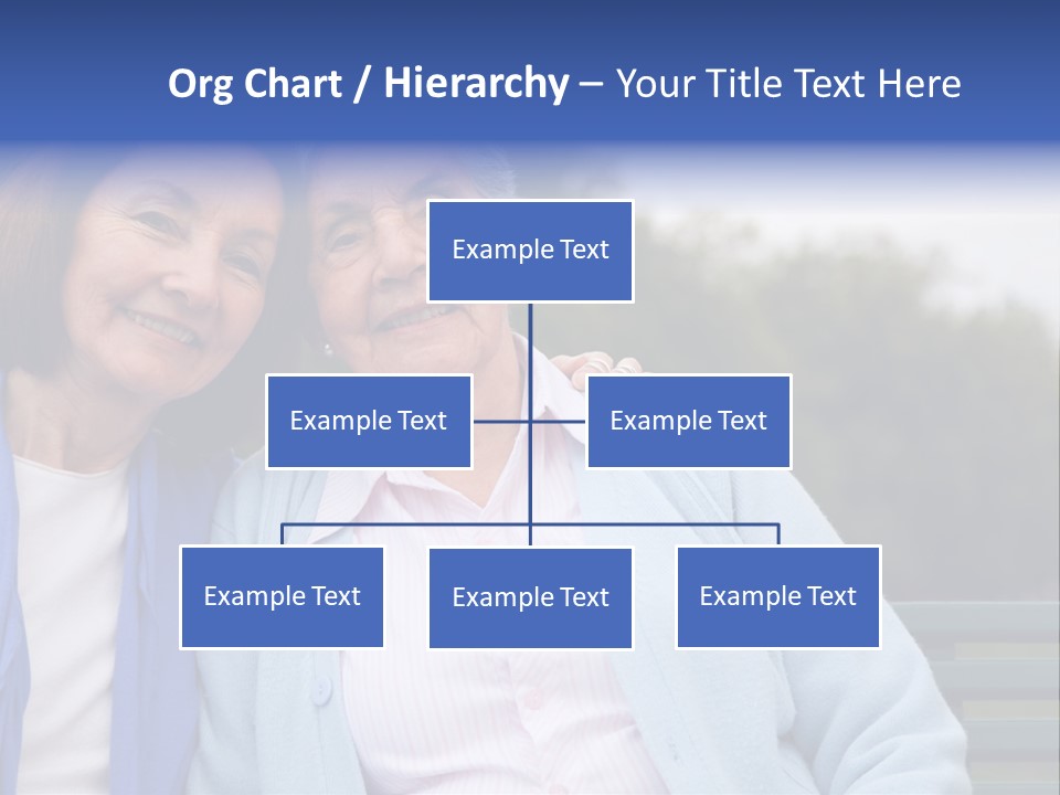 Elderly Portrait Mother PowerPoint Template