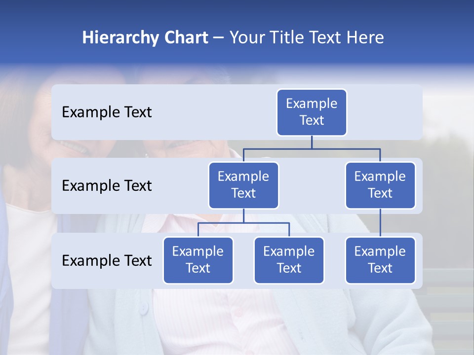 Elderly Portrait Mother PowerPoint Template