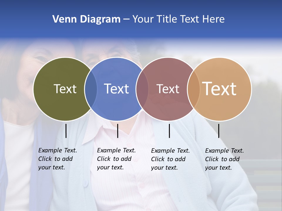 Elderly Portrait Mother PowerPoint Template