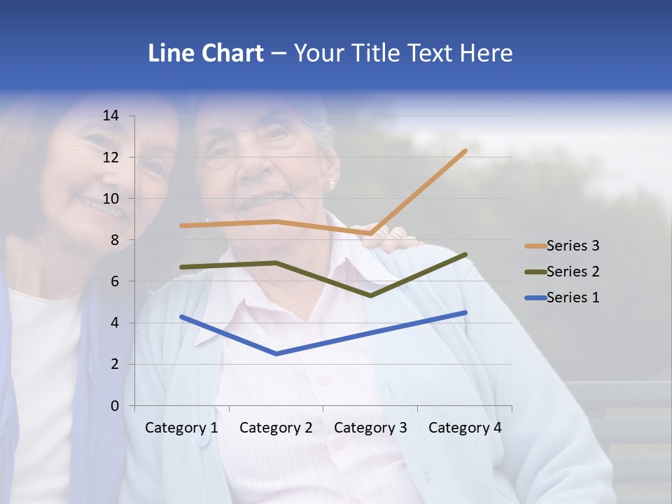 Elderly Portrait Mother PowerPoint Template