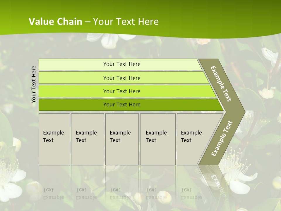 Myrtus Rosids Green PowerPoint Template