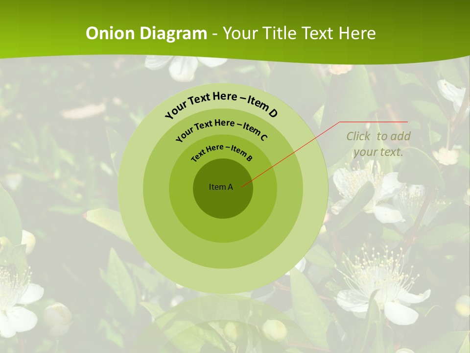 Myrtus Rosids Green PowerPoint Template