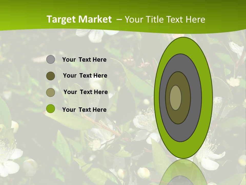 Myrtus Rosids Green PowerPoint Template