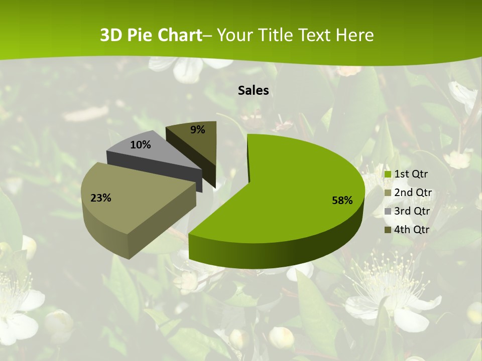 Myrtus Rosids Green PowerPoint Template