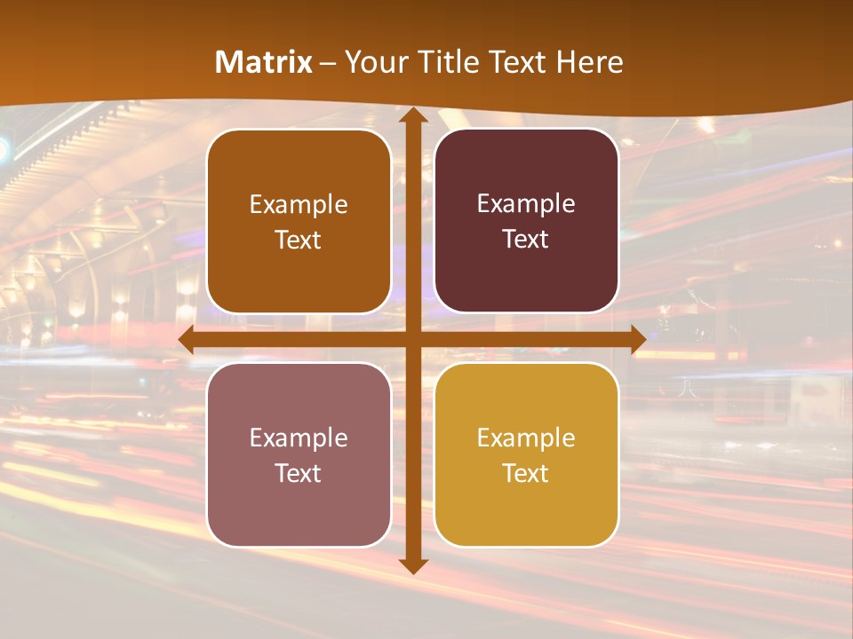 Speed Track Modern PowerPoint Template