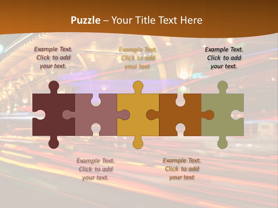 Speed Track Modern PowerPoint Template