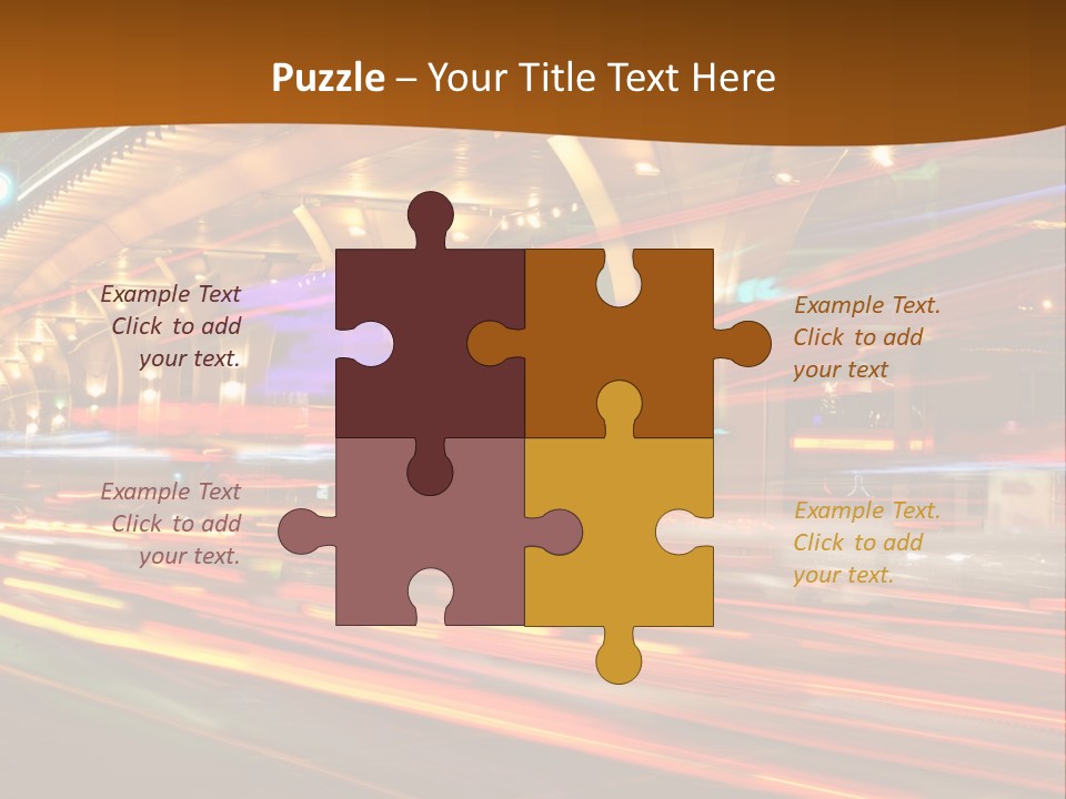 Speed Track Modern PowerPoint Template