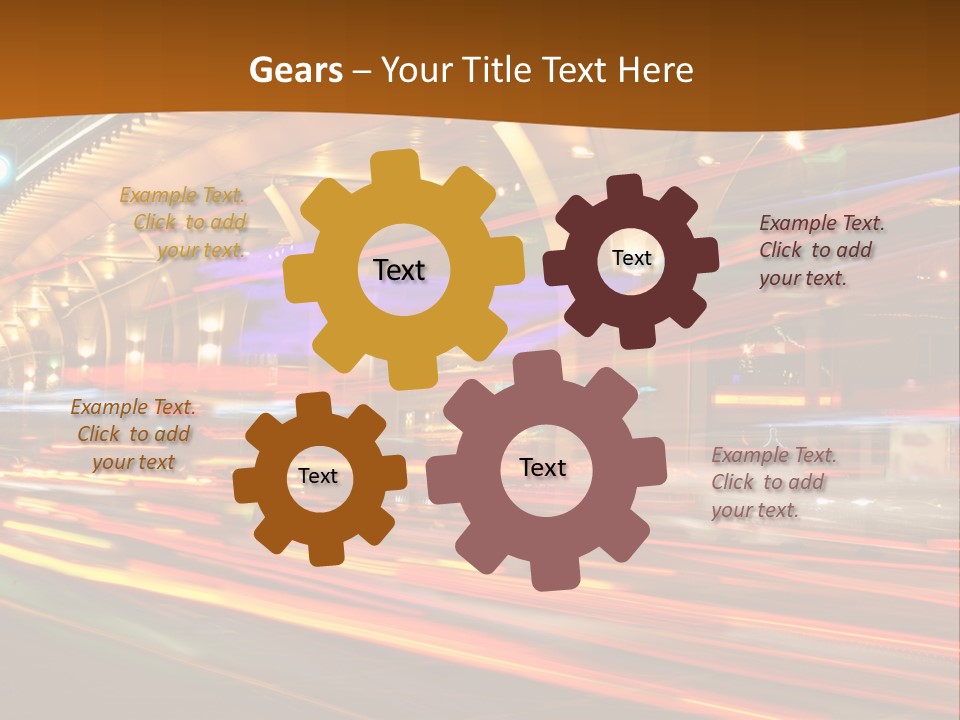 Speed Track Modern PowerPoint Template