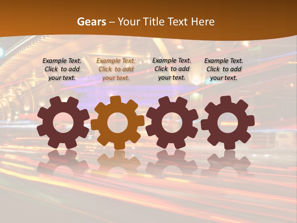 Speed Track Modern PowerPoint Template